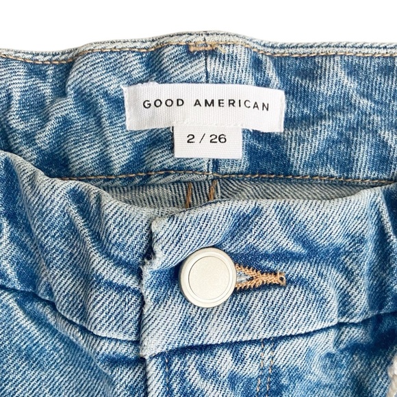 Good American Good Classic Jeans in Indigo Blue Size 2/26 New - Picture 11 of 13